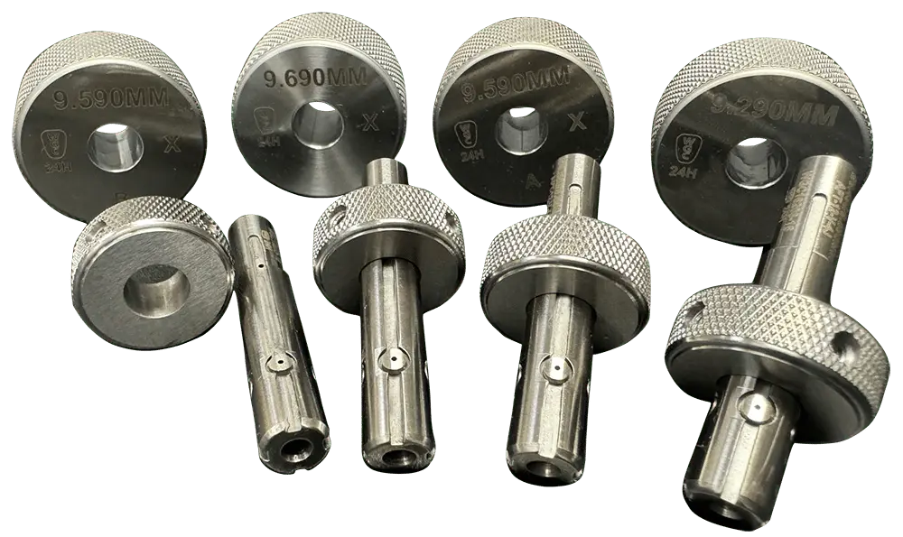 Air probe with stop collar 1