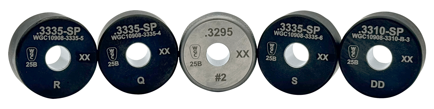 Ring gage group black oxide